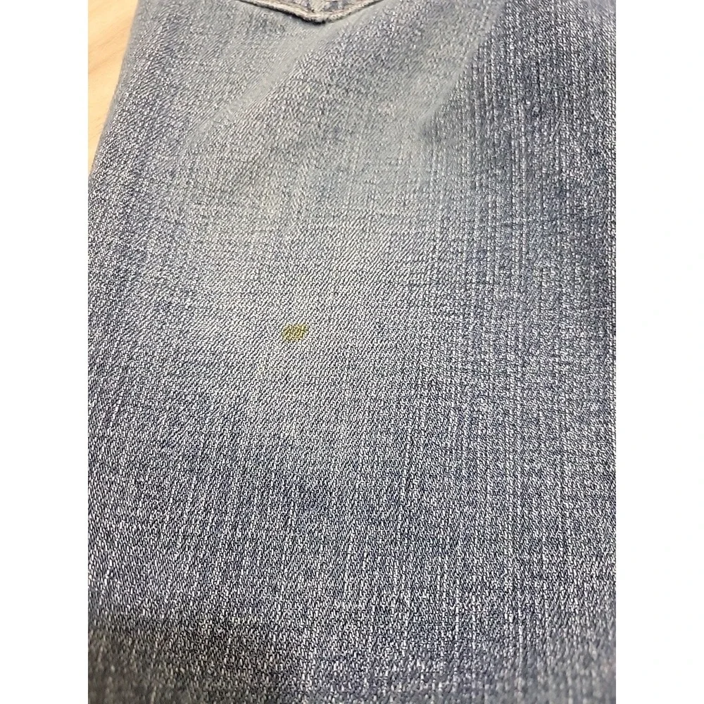 Limited Too Girls Boot Cut Gemstones Streetcore Blue Jeans Sz 8
